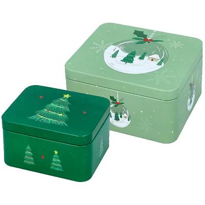Caja metal Christmas Tree M