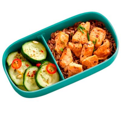 Fiambrera individual LunchBox to Go turquesa 0,5 L