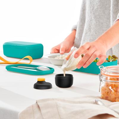 Fiambrera individual LunchBox to Go turquesa 0,5 L