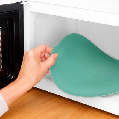 Tapete redondo protector microondas silicona