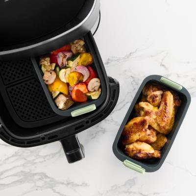Cesta rectangular air fryer Lekue