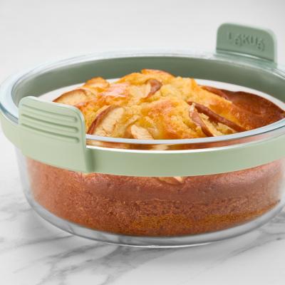 Cesta redonda cristal air fryer Lekue