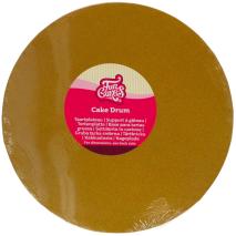 Base pasteles redonda 30 cm Shimmering oro