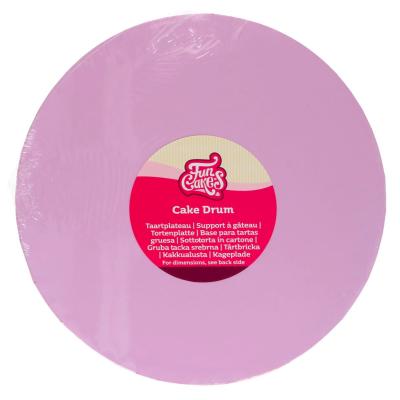 Base pasteles redonda 25 cm Matt prpura
