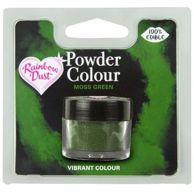 Colorante polvo Rainbow Dust 2 g verde musgo Colorante polvo Rainbow Dust 2 g verde musgo