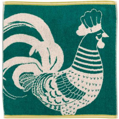 Toalla de cocina 100% algod�n Coq bleu