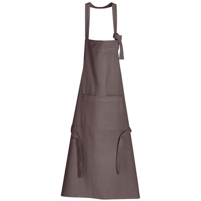 Delantal 100% algodn reciclado Ada Caf