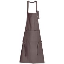 Delantal 100% algodn reciclado Ada Caf