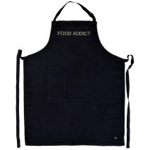 Delantal algodn lino LesCerises Food Addict cavia