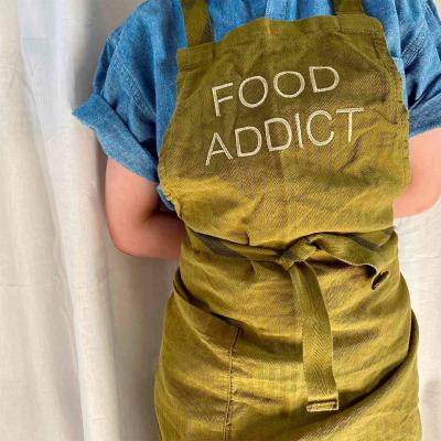 Delantal infantil  LesCerises Food Addict kaki