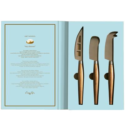 Set 3 cuchillos para queso Novel Cheese