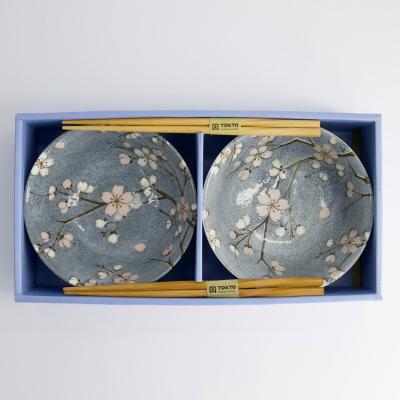 Set regalo 2 boles Tayo Gray blue 15 cm