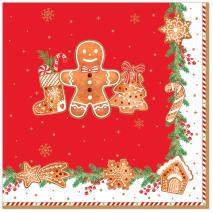 Servilletas papel Navidad Ginger x20