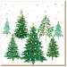 Servilletas papel Navidad Christmas Tree x20
