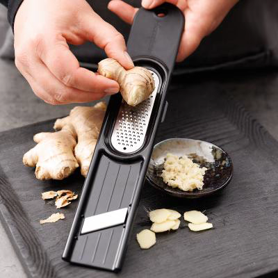 Rallador Microplane Jengibre 3 en 1