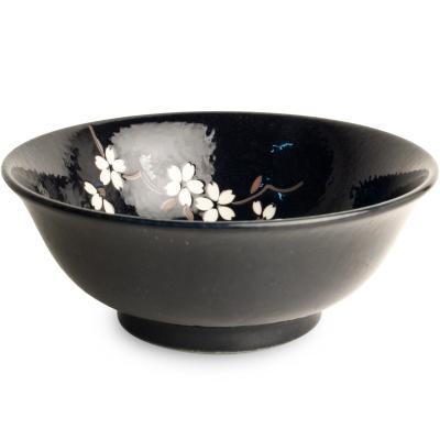 Set Ramen Anemone Blue x2 boles y cucharas