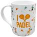 Taza mug Pdel 40 cl