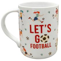 Taza mug Let's Go Football 40 cl