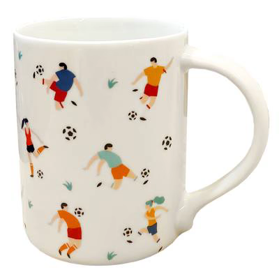 Taza mug Let's Go Football 40 cl
