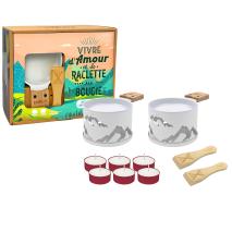 Set regalo 2x Raclette Avalanche noir