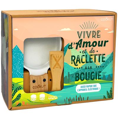 Set regalo 2x Raclette Avalanche noir