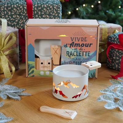 Set regalo 2x Raclette Avalanche noir