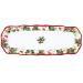 Bandeja presentacin hoja Navidad 37x14 cm