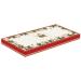 Bandeja presentacin hoja Navidad 37x14 cm