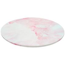 Base pastissos rodona 30 cm Marbre rosa