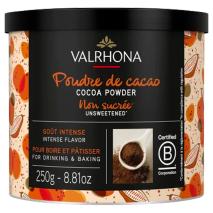 Cacao puro en polvo cil�ndrico Valrhona 250 gr
