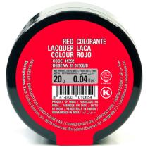 Colorante laca liposoluble polvo XP 20 g rojo