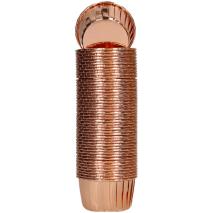 Papel cupcakes Wilton x50 dorado vintage