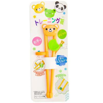 Palillos japoneses Bear con soporte dedo
