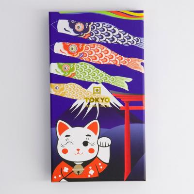 5 pares palillos japoneses Cats & Koinobori