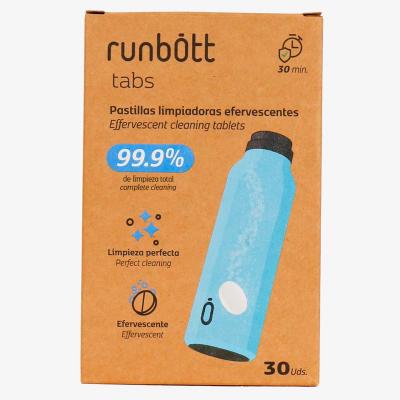 Caja 30 pastillas higienizantes Runbott Tabs