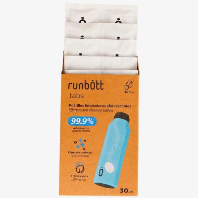 Caja 30 pastillas higienizantes Runbott Tabs