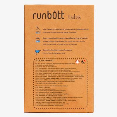 Caja 30 pastillas higienizantes Runbott Tabs