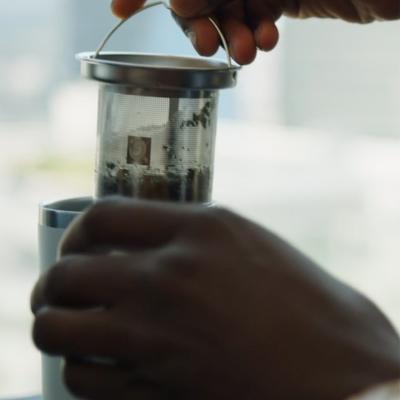 Mug t�rmico con filtro 470 ml
