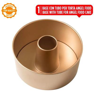 Molde Chiffon cake antiadherente Gold 20 cm