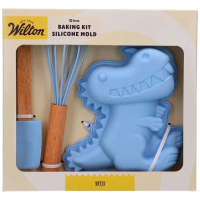 Kit reposter�a moldes silicona Dino