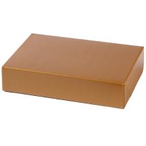Caja para pasteles y dulces 23x16x5 Oro