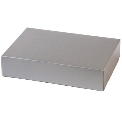Caja para pasteles y dulces 23x16x5 Plata