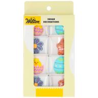 Set 8 decoraciones de az�car Wilton Pascua