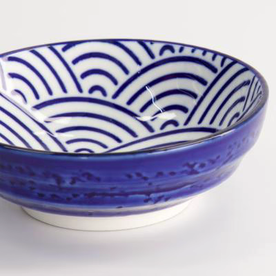 Cuenco para soja Nippon Blue olas