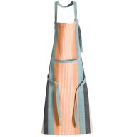 Delantal 100% algod�n reciclado Yuna Azur