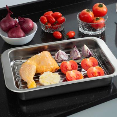 Rejilla para bandeja rustidera horno inox