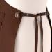 Delantal cinta piel Leo caf�