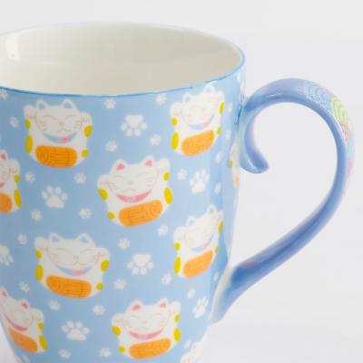 Taza mug cat Blue 380 ml