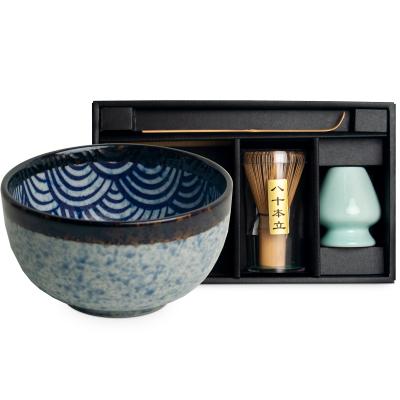Set japon�s t� matcha Wave 4 piezas