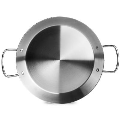 Paellera acero 5-ply capa